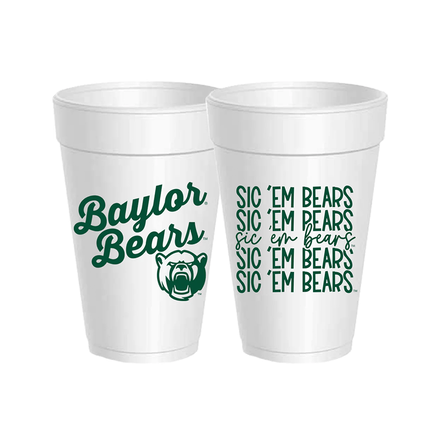 Baylor Bears Sassy Cup Collection