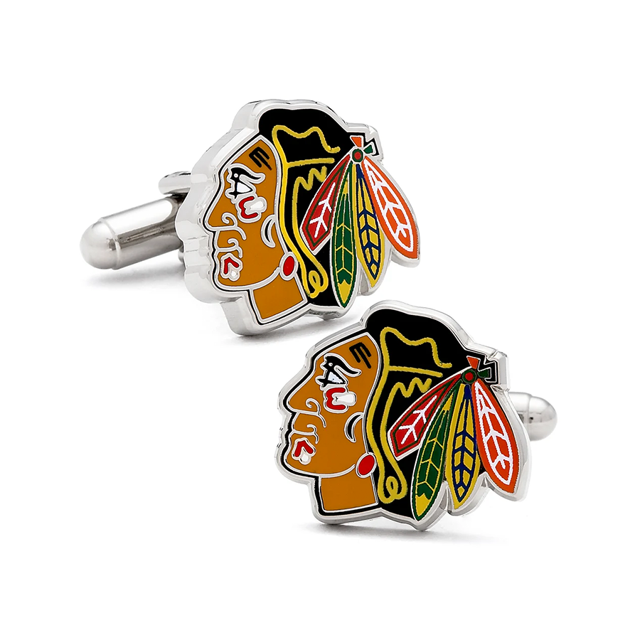 Chicago Blackhawks Cufflinks Collection
