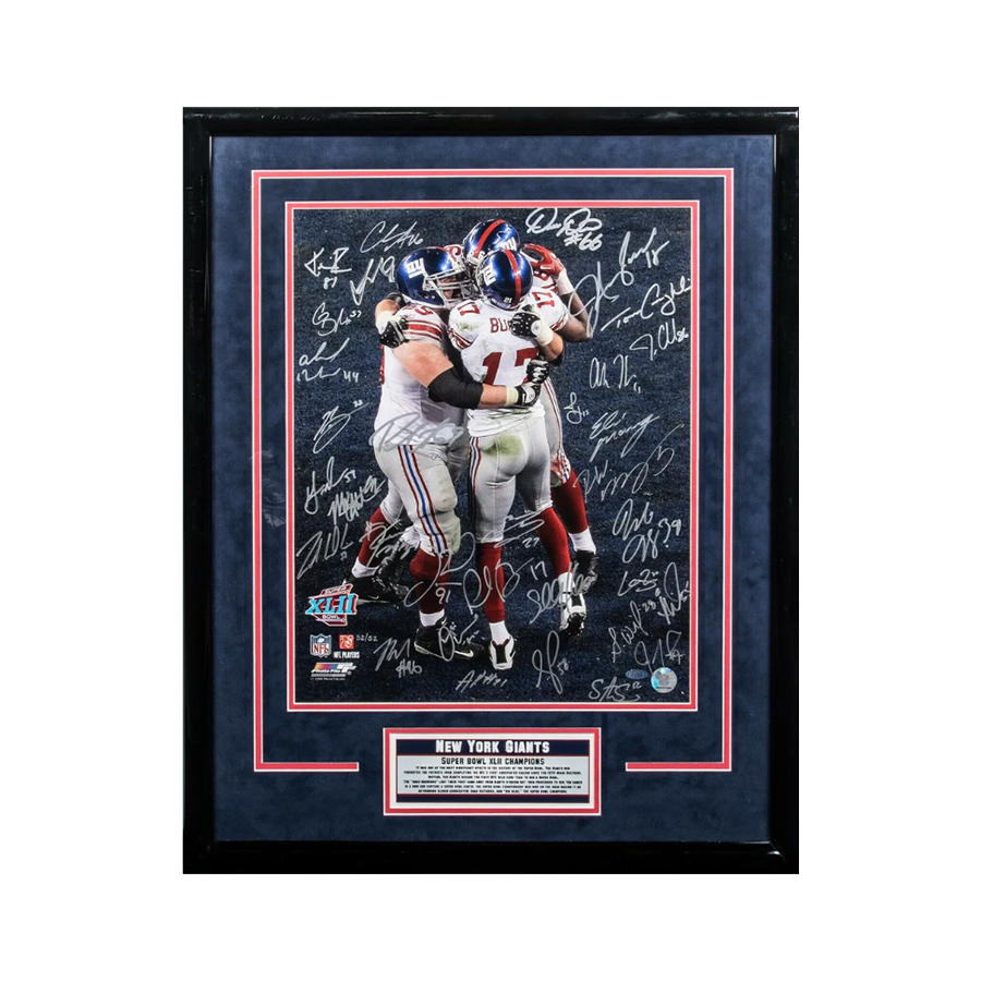 New York Giants Signed Memorabilia