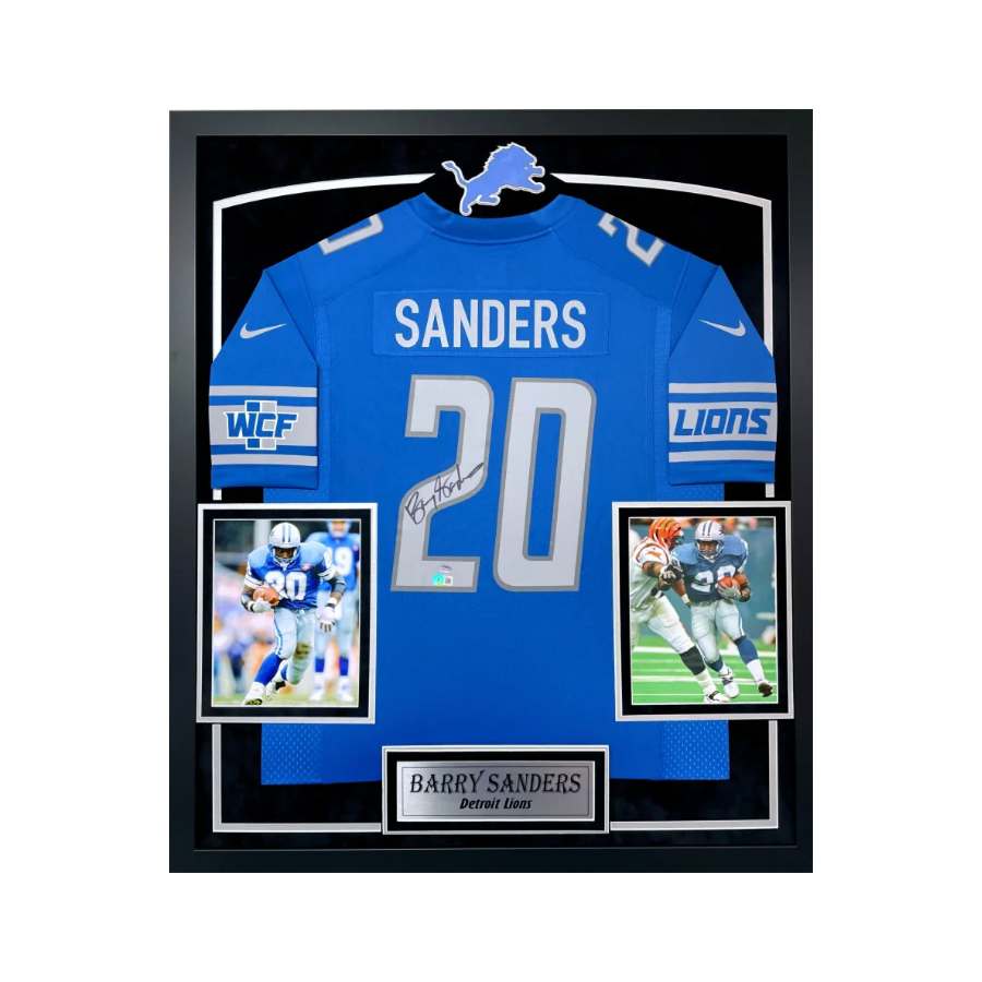 Detroit Lions Signed Memorabilia