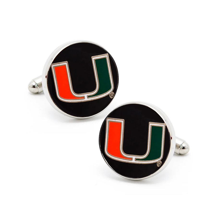 Miami Hurricanes Cufflinks Collection