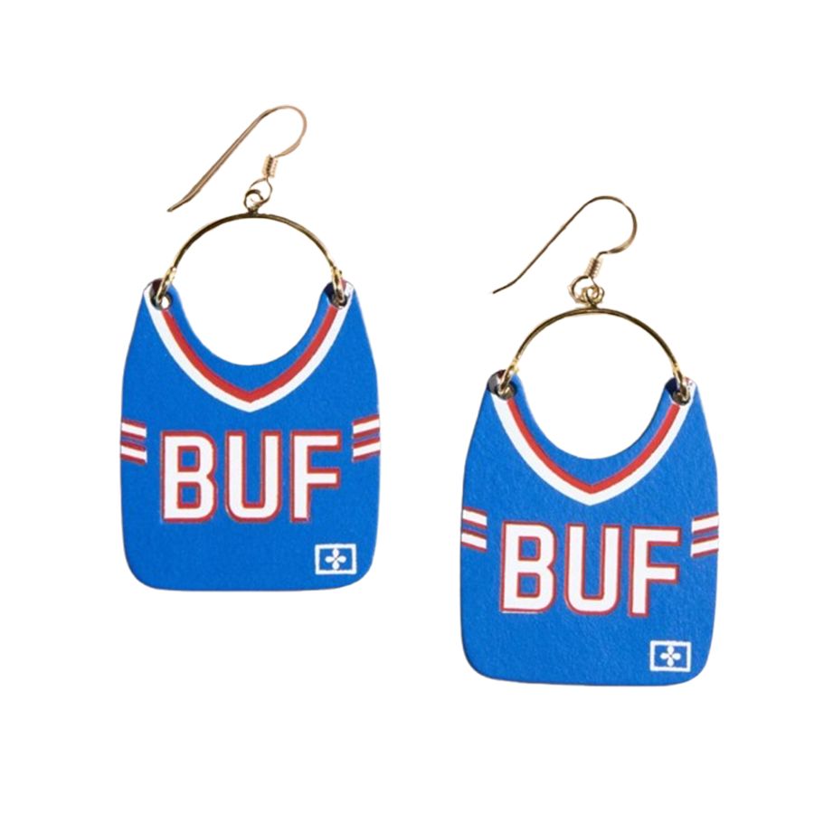 Buffalo Bills Nickel & Suede Jewelry