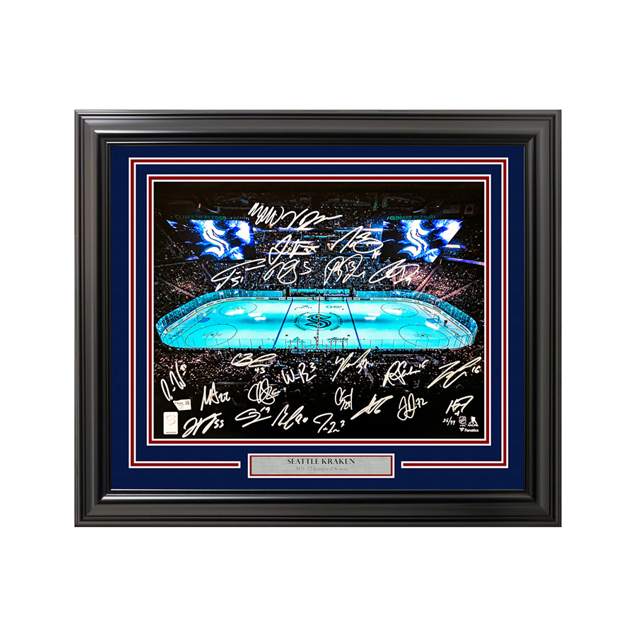 Seattle Kraken Signed Memorabilia