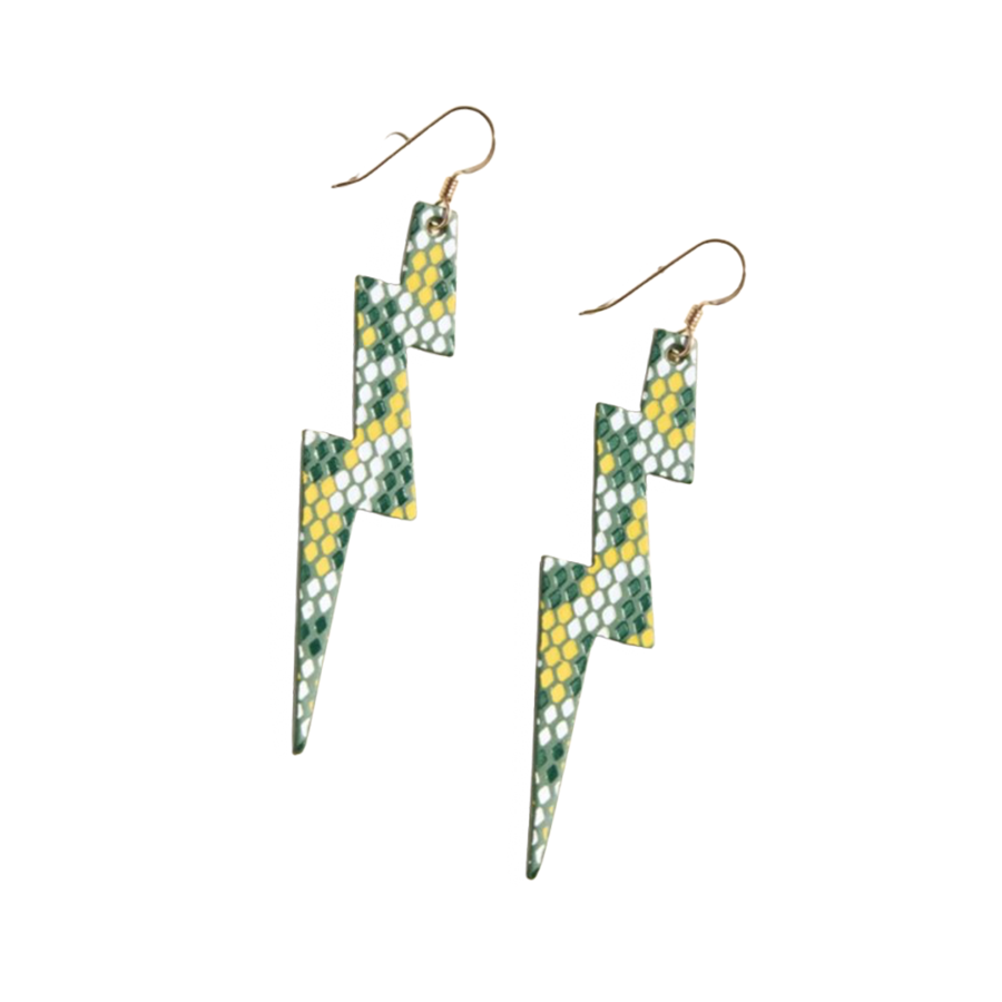 Green Bay Packers Nickel & Suede Jewelry