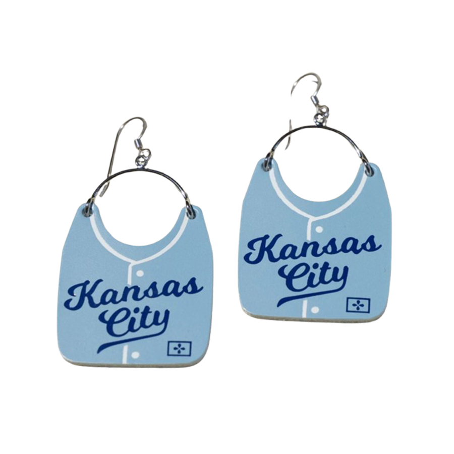 Kansas City Royals Nickel & Suede Jewelry