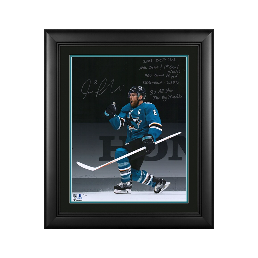 San Jose Sharks Signed Memorabilia