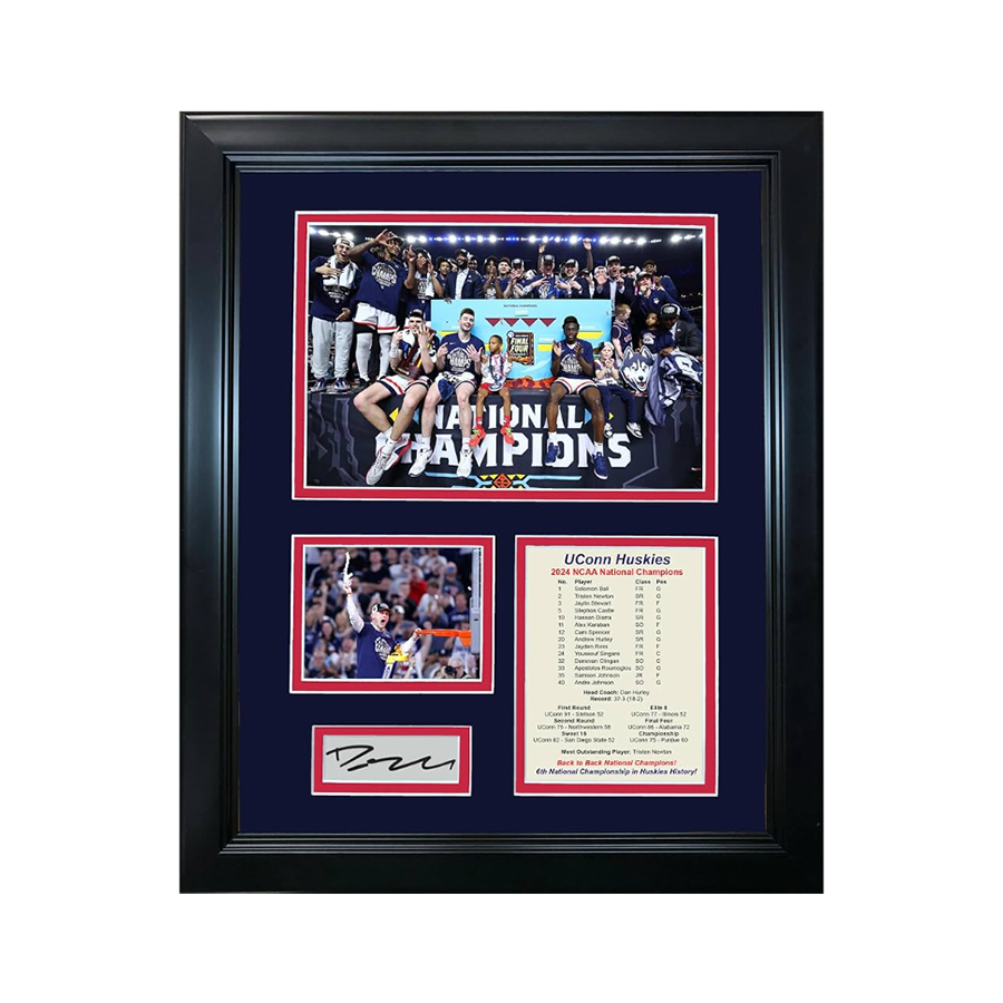 UConn Huskies Signed Memorabilia