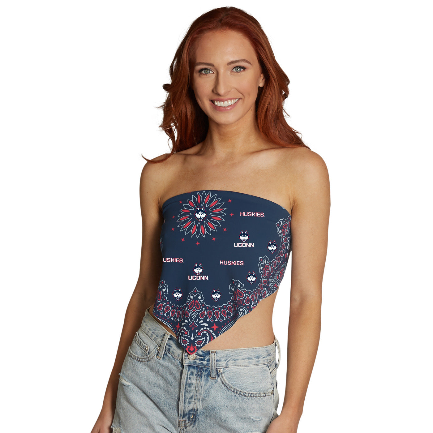 UConn Bandana Top