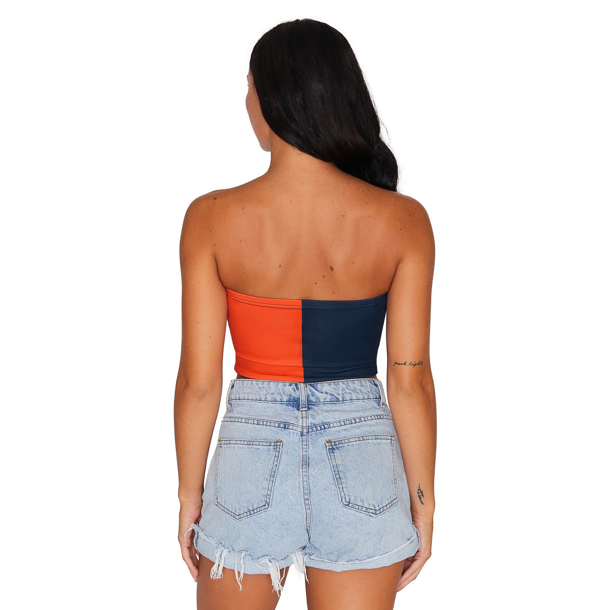 Illinois Fighting Illini Two Tone Tube Top