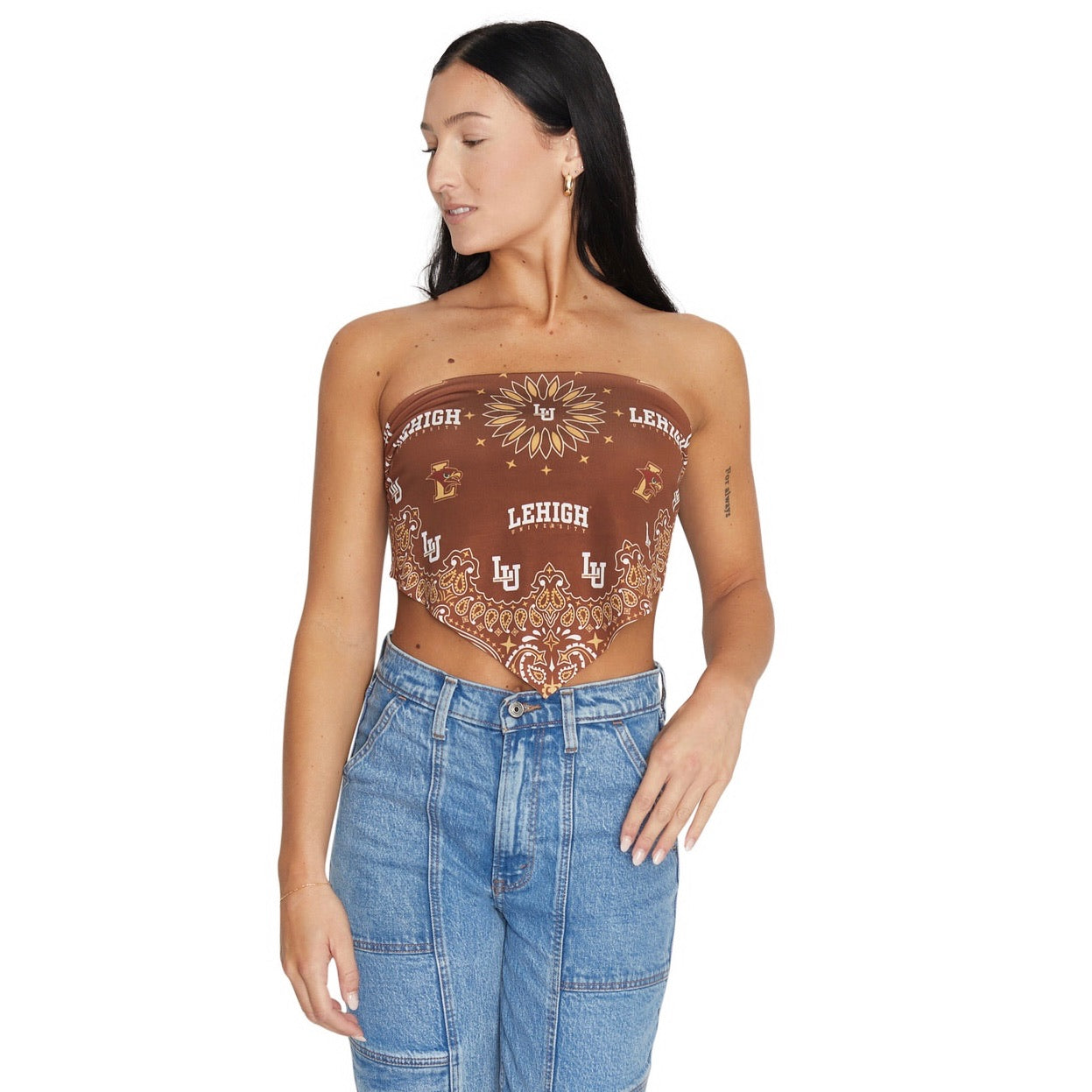 Lehigh Bandana Top