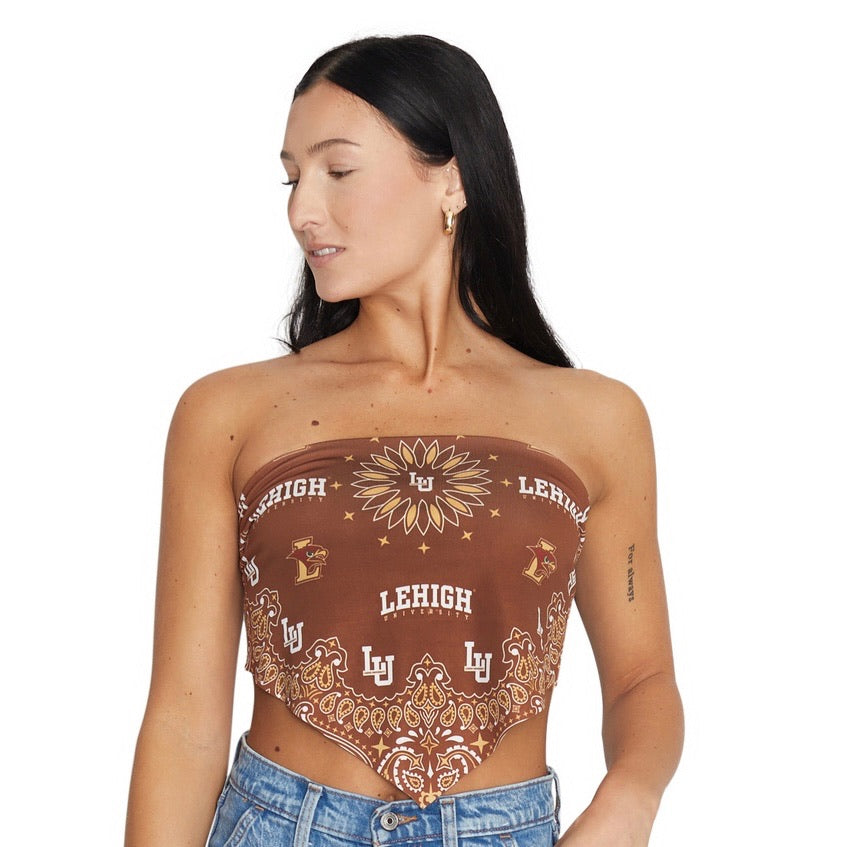 Lehigh Bandana Top