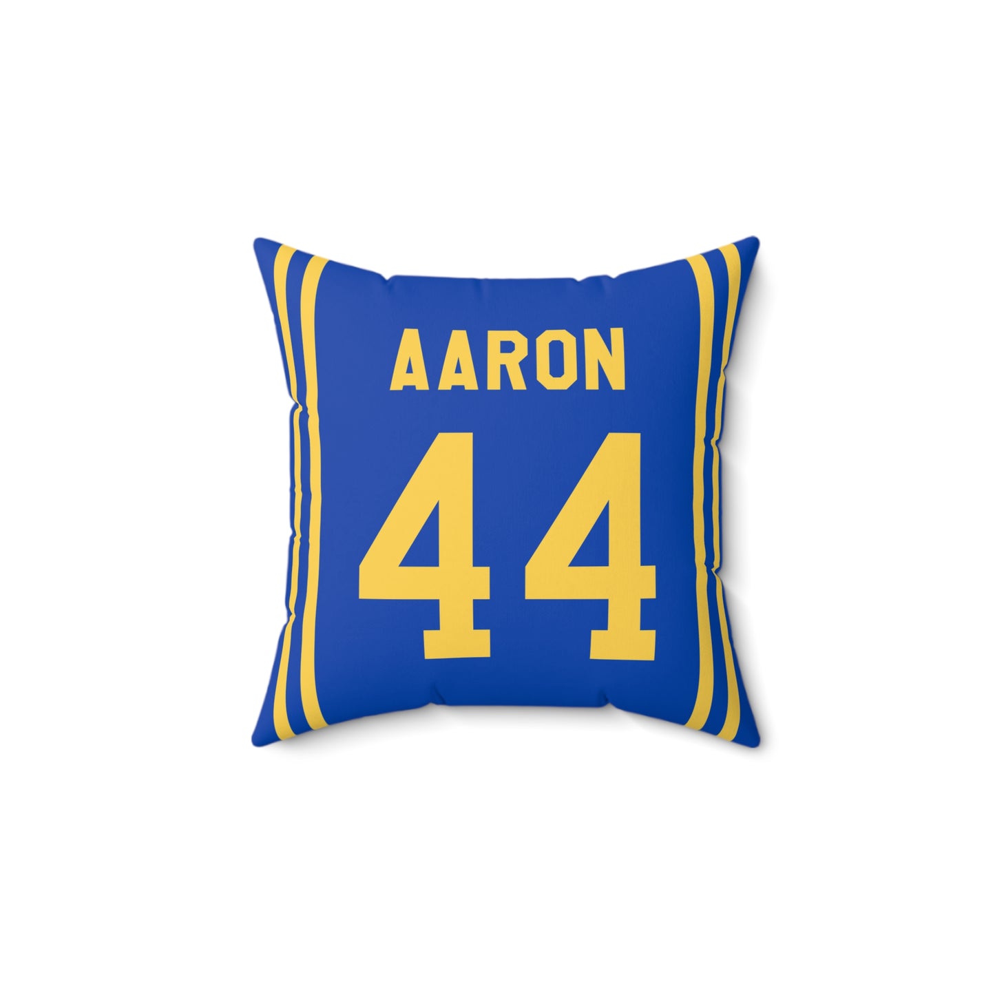 Hank Aaron Milwaukee Brewers Pillow