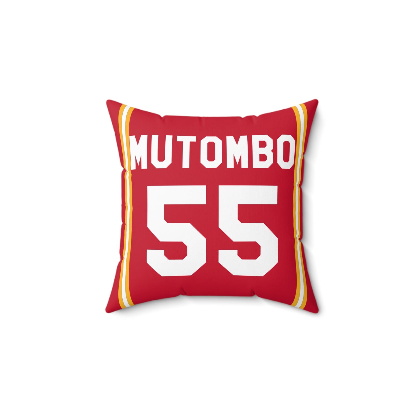 Dikembe Mutombo Atlanta Hawks Pillow