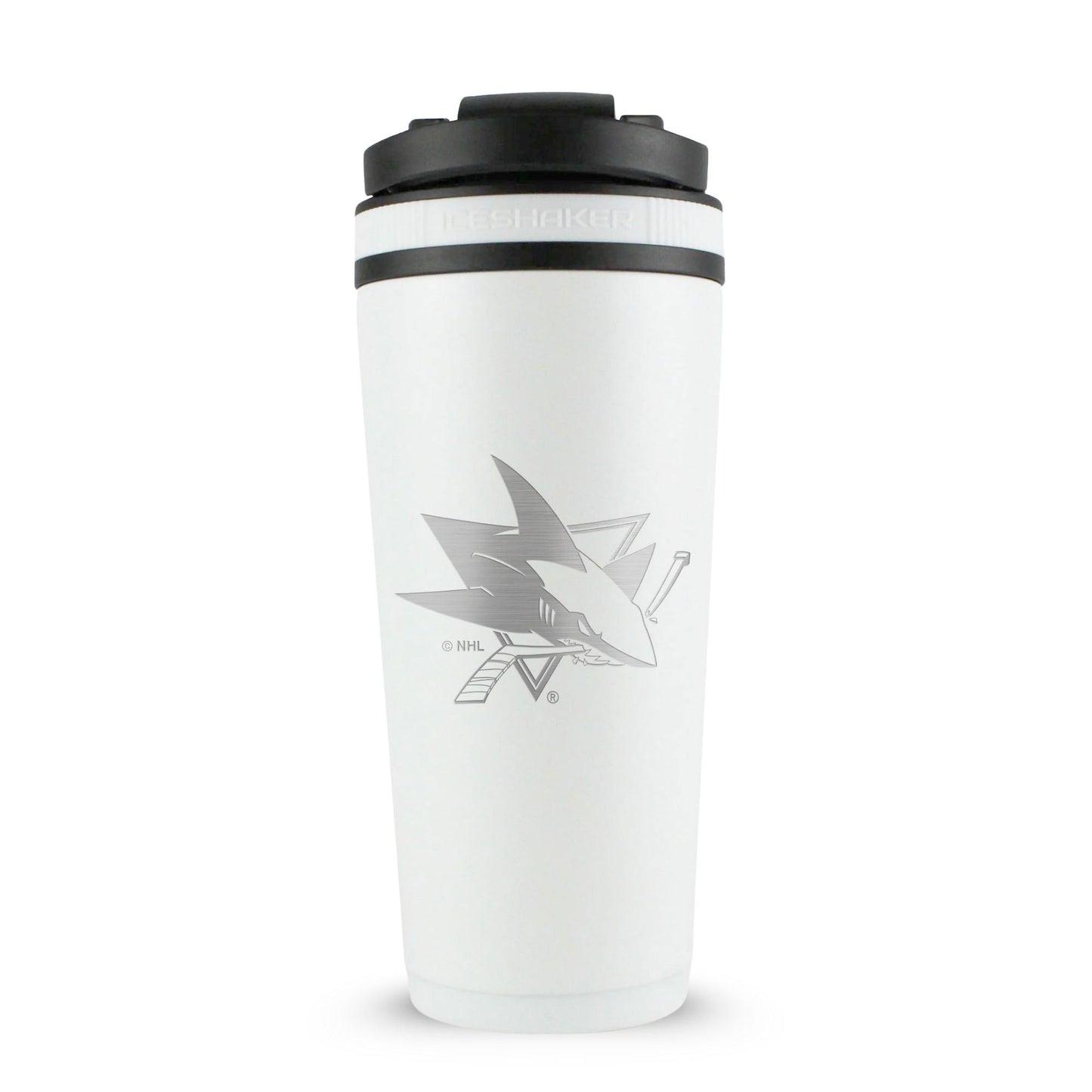 Officially Licensed San Jose Sharks 26oz Ice Shaker
