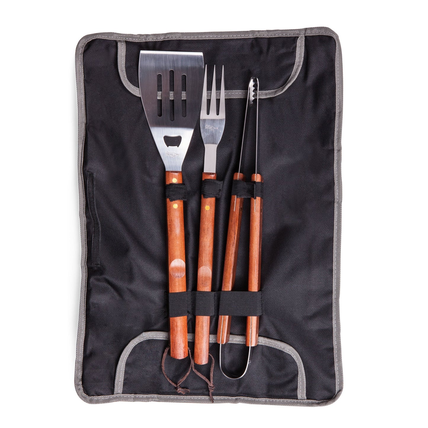 Wyoming Cowboys - 3-Piece BBQ Tote & Grill Set
