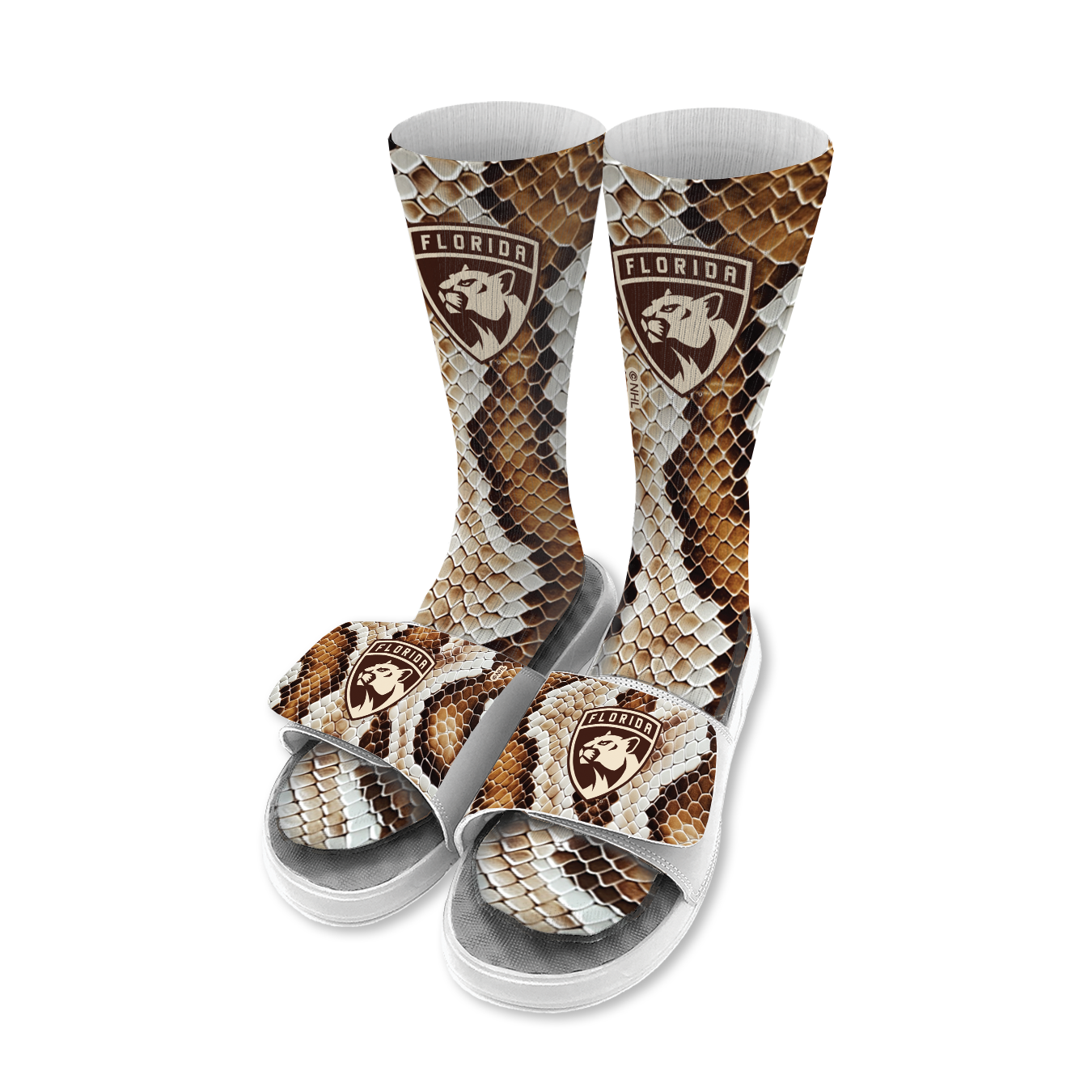 Panthers Year of the Snake Sock/Slide Bundle