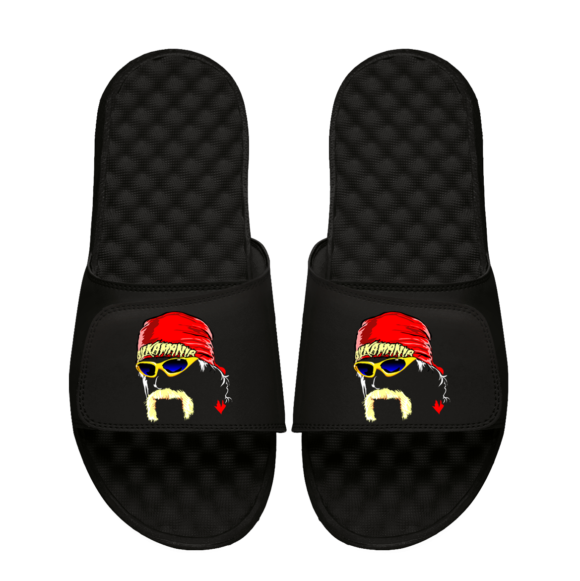 Hulk Hogan Head Outline