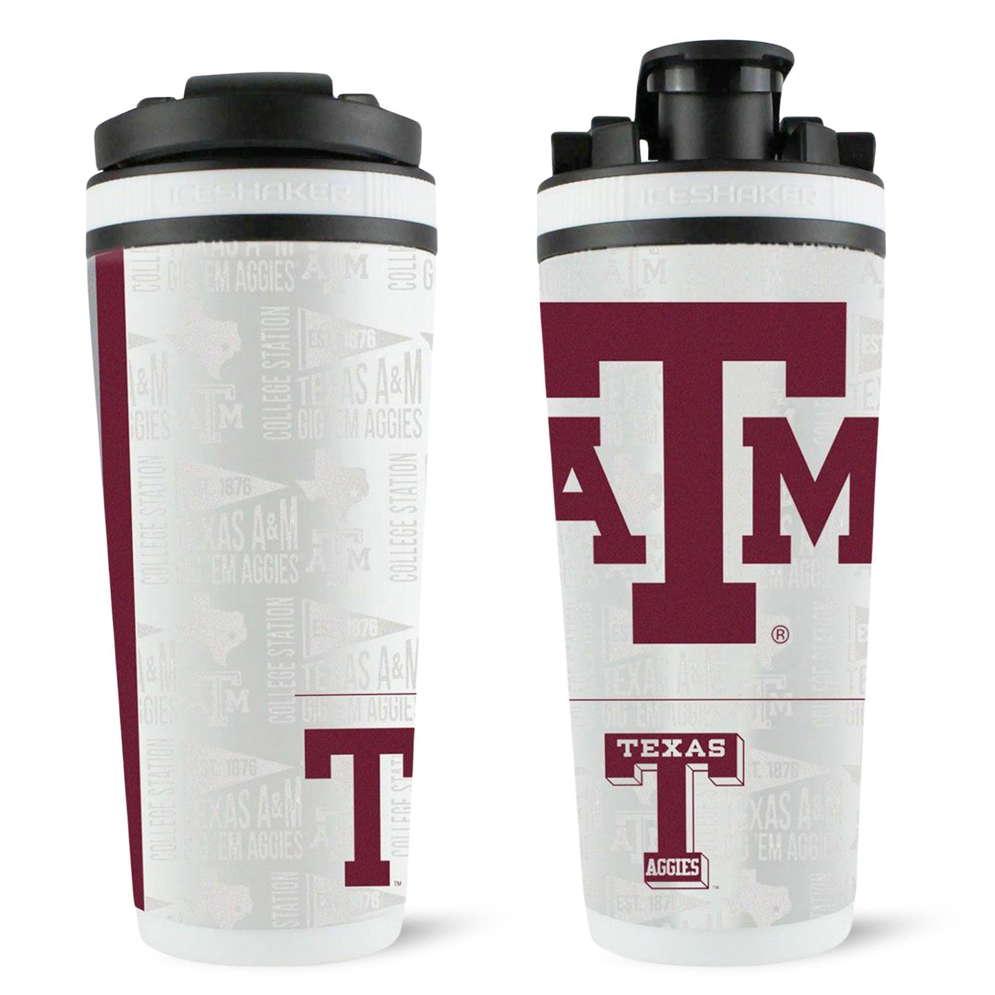 Officially Licensed Texas A&M University 26oz Ice Shaker
