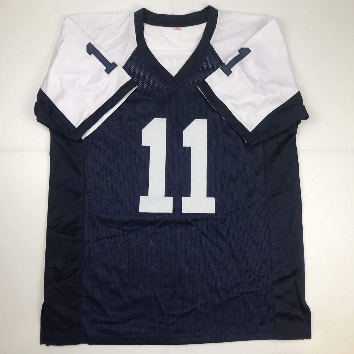 Autographed/Signed Danny White Dallas Thanksgiving Day Football Jersey JSA COA