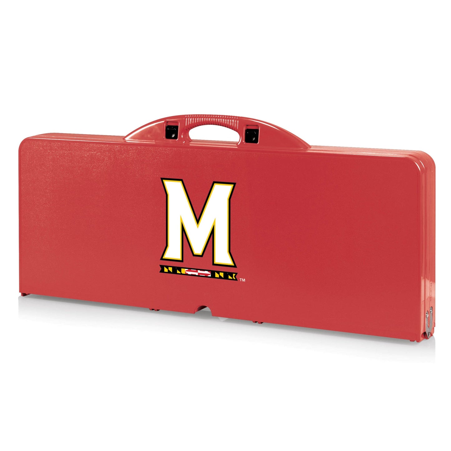 Maryland Terrapins - Picnic Table Portable Folding Table with Seats