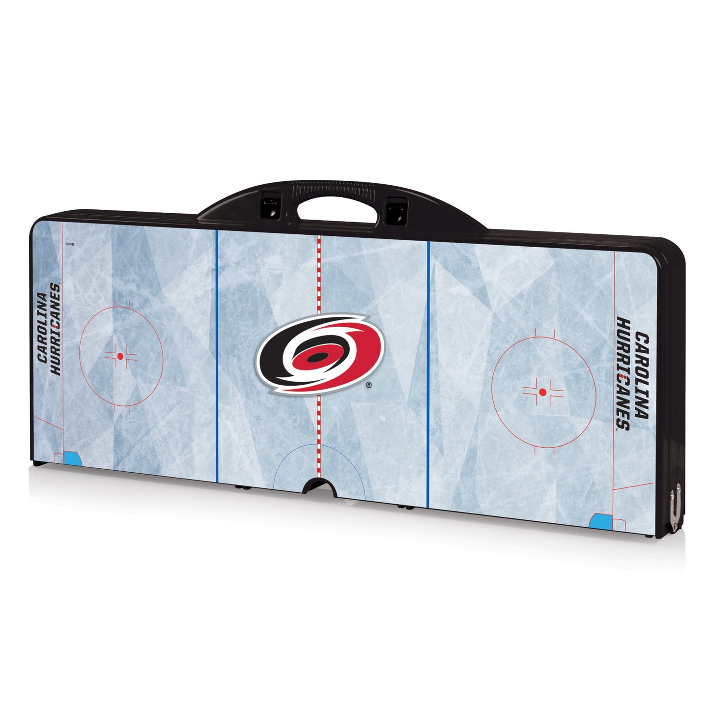 Carolina Hurricanes Hockey Rink - Picnic Table Portable Folding Table with Seats
