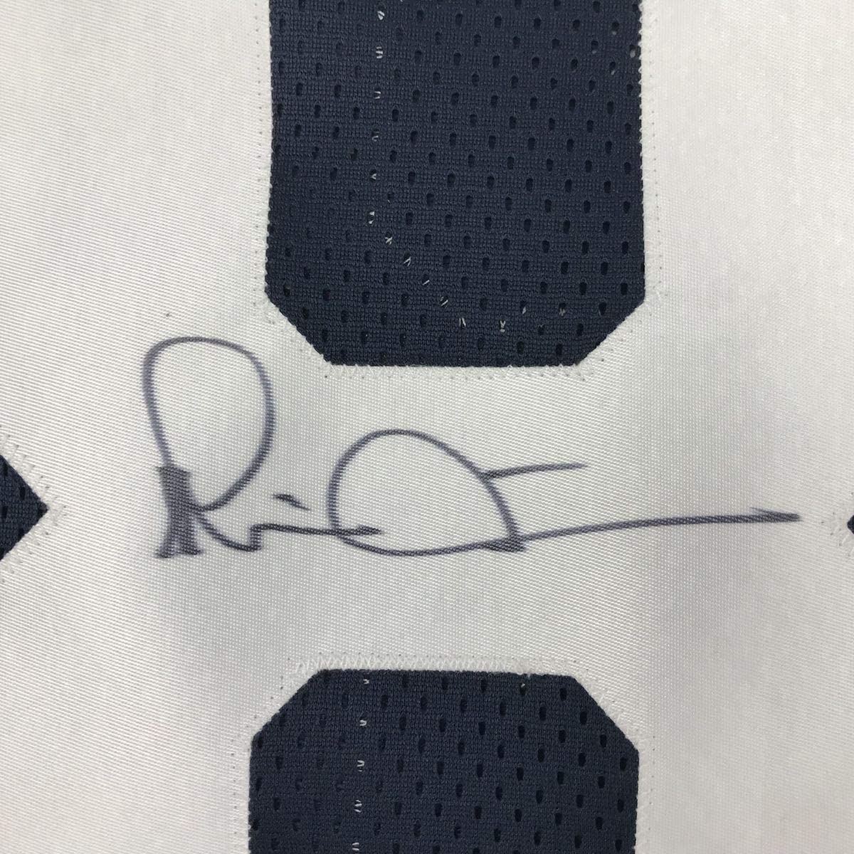 Autographed/Signed Michael Irvin Dallas Thanksgiving Day Blue Football Jersey Beckett BAS COA