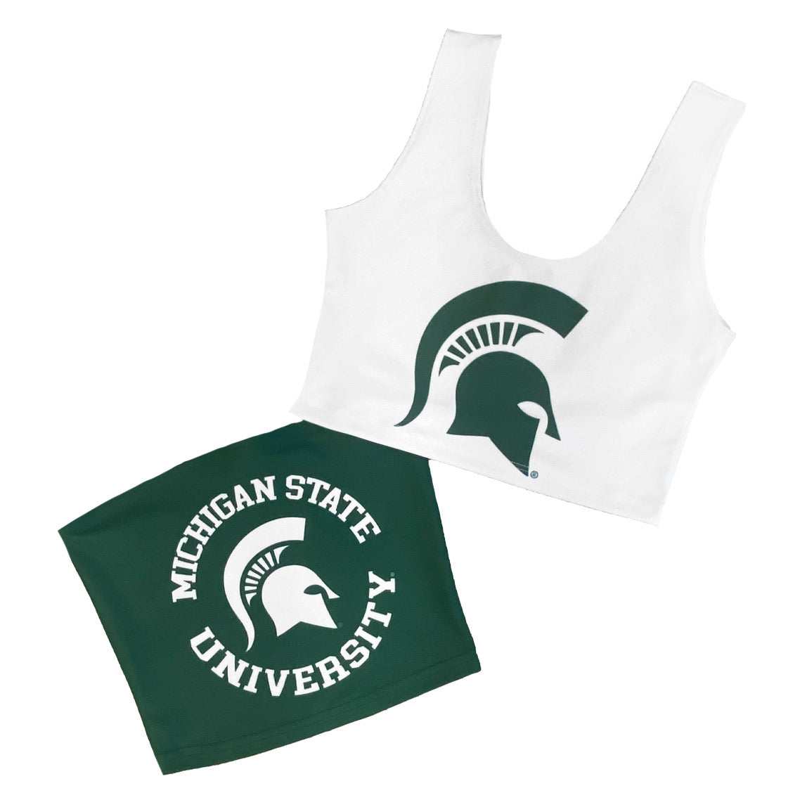 Michigan State Crop Tank Top