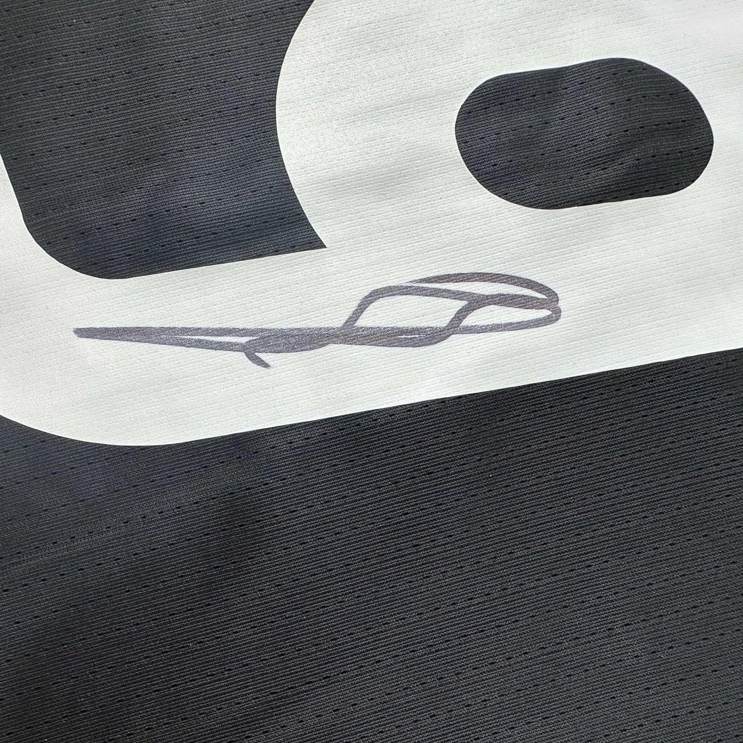 Framed Autographed/Signed Karim Benzema 35x39 Real Madrid 2016-17 Black Soccer Jersey Beckett BAS COA