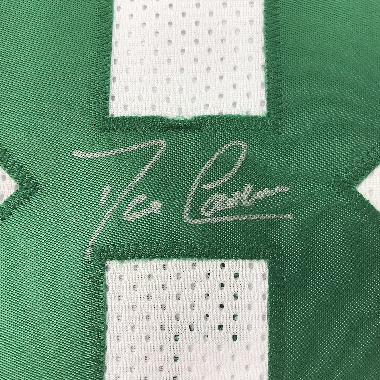 Autographed/Signed Dave Cowens Boston White Basketball Jersey JSA COA
