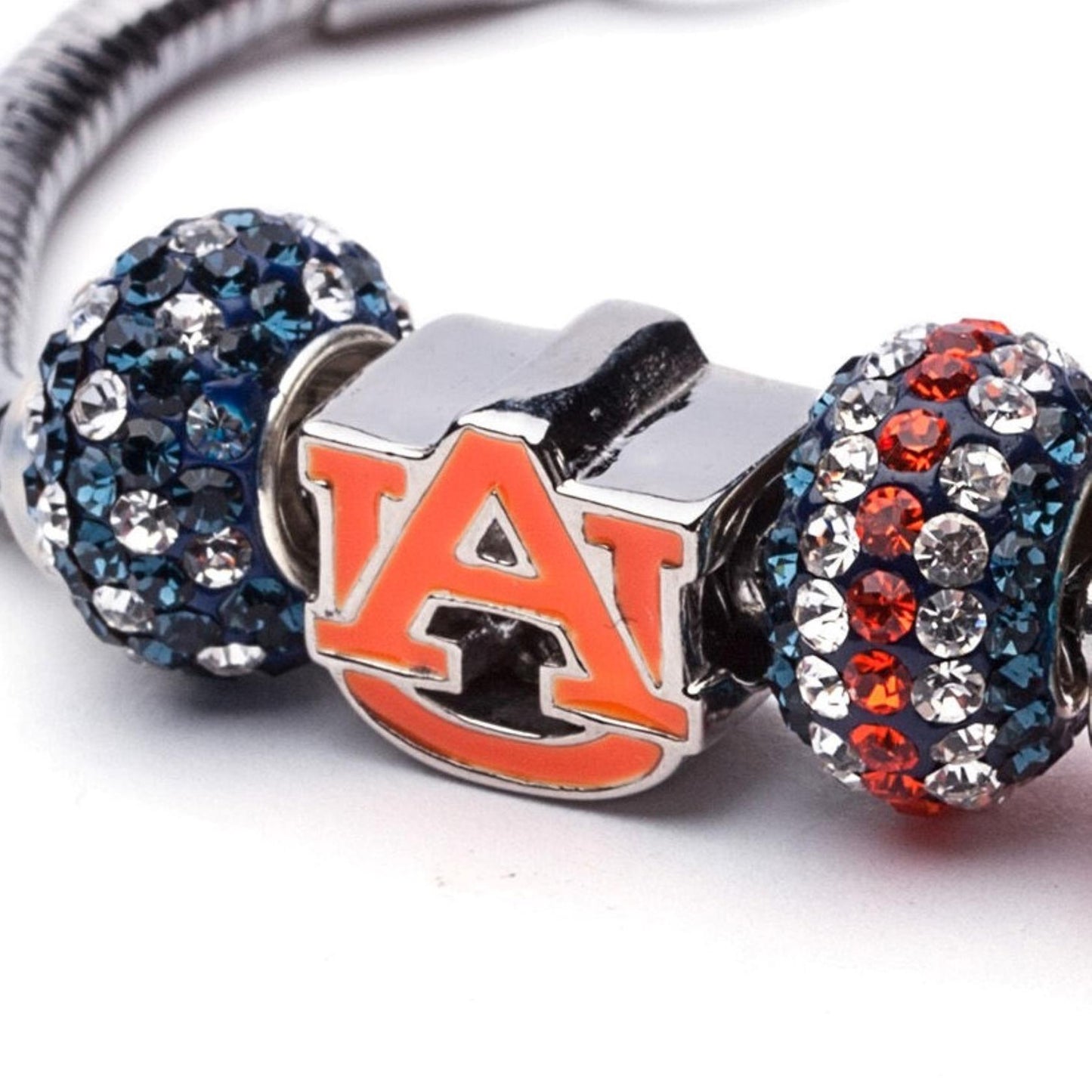 Auburn Bead Charm - Orange AU