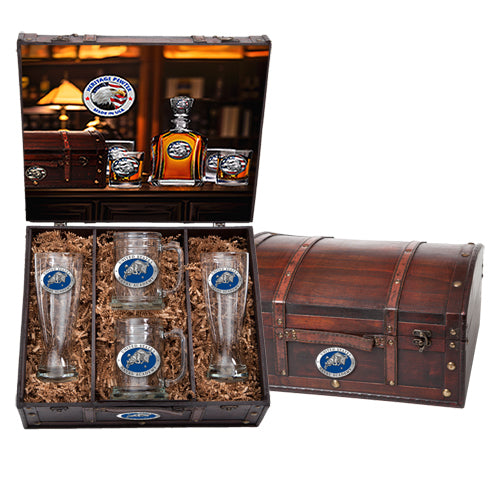 United States Naval Academy Goat Beer Chest Set