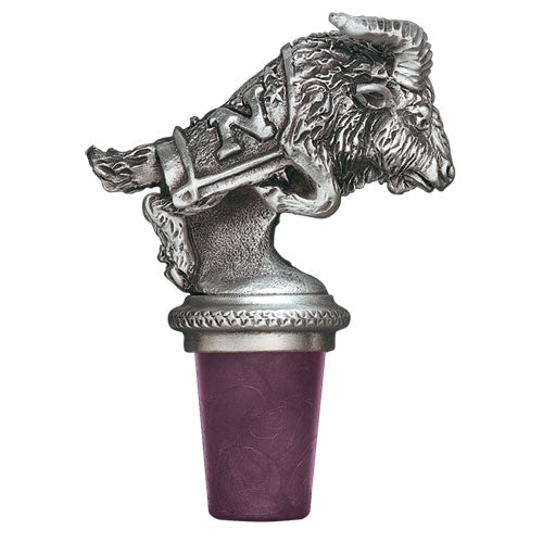 United States Naval Academy Goat Bottle Stopper