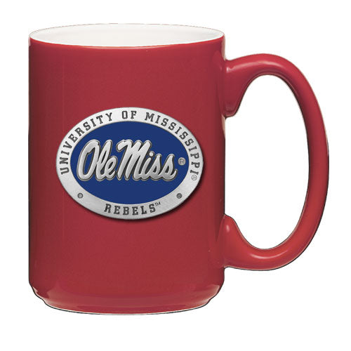 University of Mississippi "Ole Miss" Blue Logo Coffee Mug