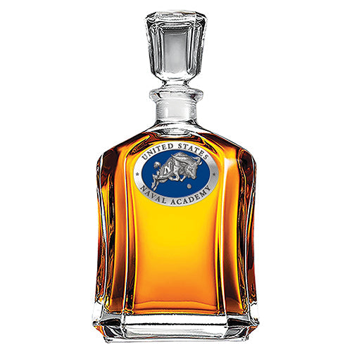 United States Naval Academy Goat Capitol Decanter