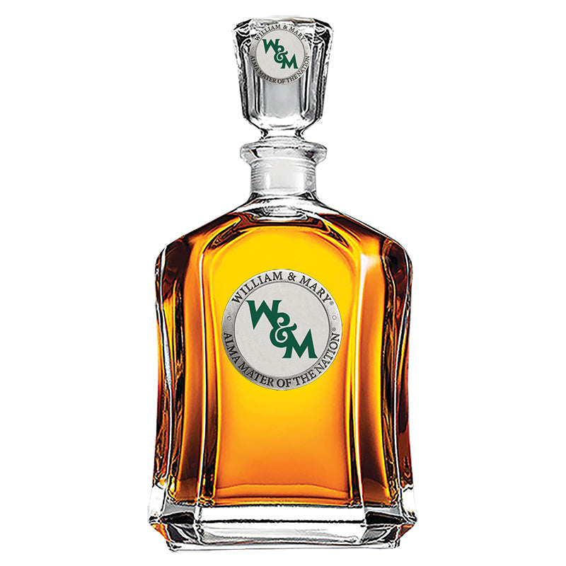 William and Mary Capitol Decanter