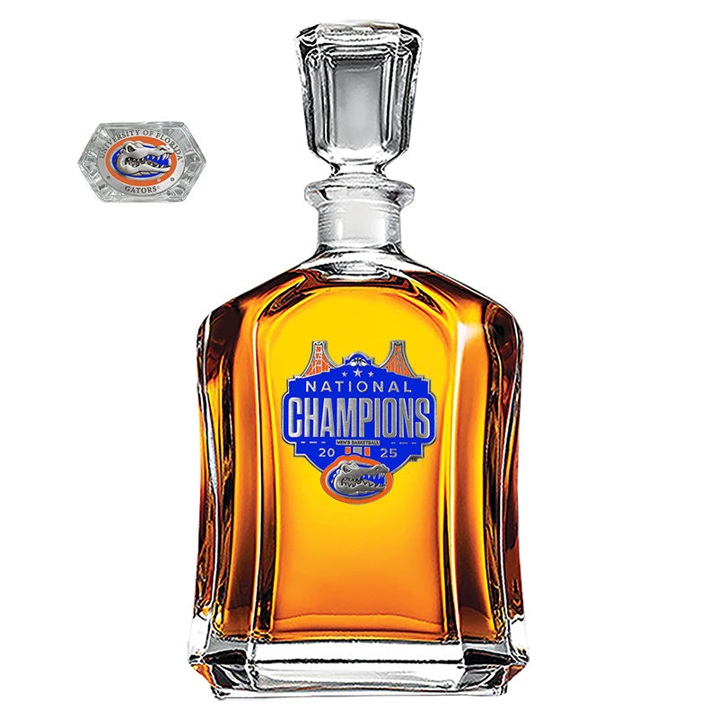 2025 Univ. of Florida Basketball Champ Capitol Decanter