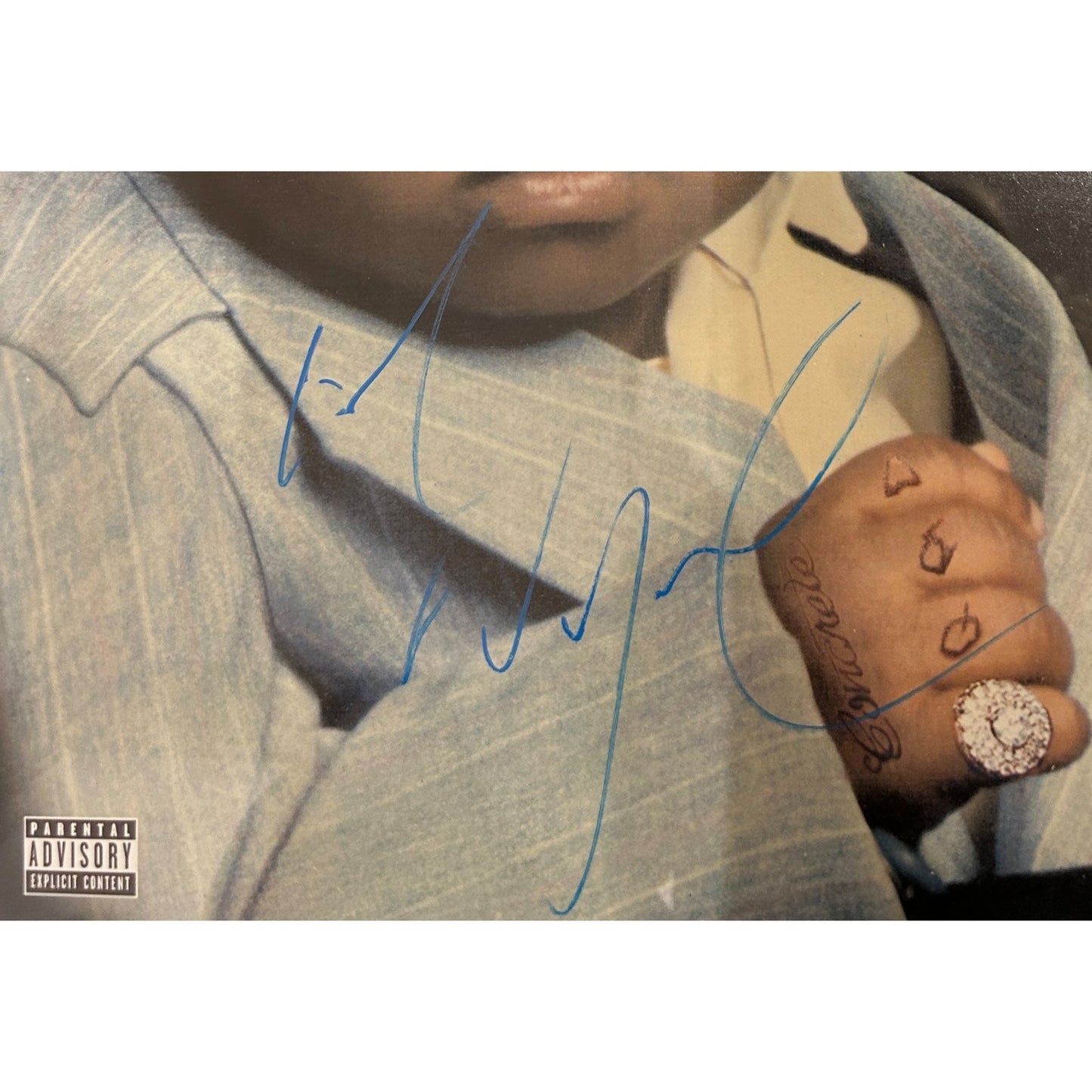 Lil Wayne Autographed Vinyl Album LP Deluxe Framed Piece - JSA Letter