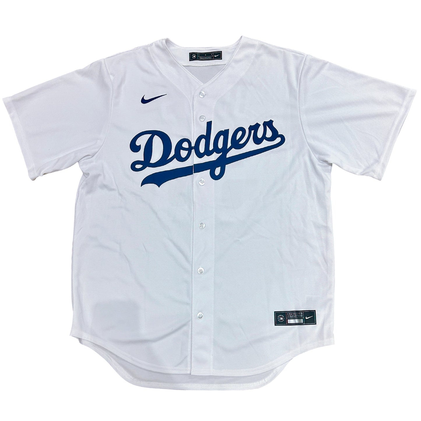 Mookie Betts Autographed Los Angeles Dodgers (2020 World Series White #50) Authentic Jersey - JSA