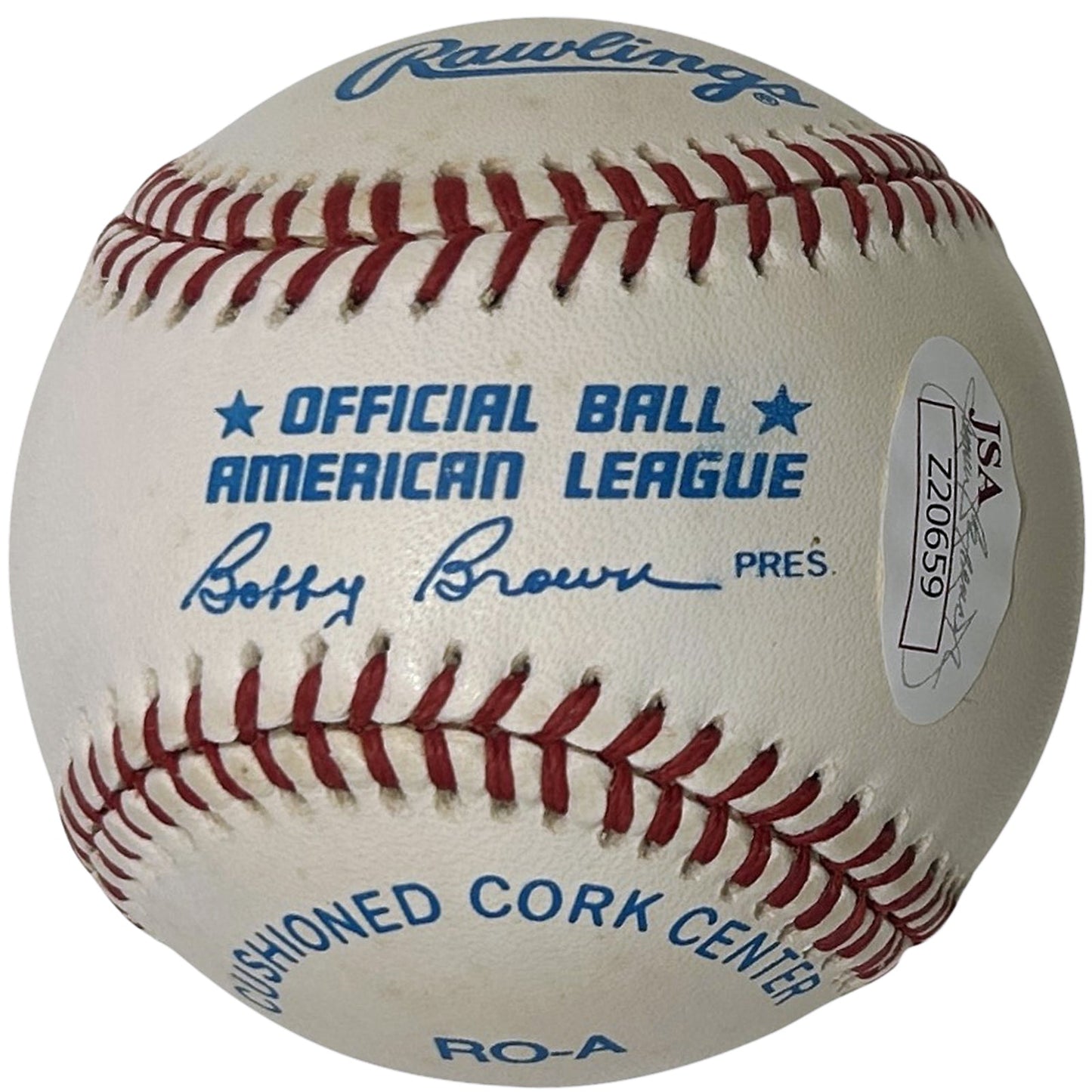 Mickey Mantle Autographed Official AL Baseball - JSA