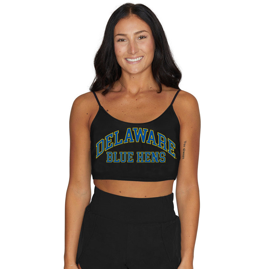 Delaware Black Spaghetti Tank