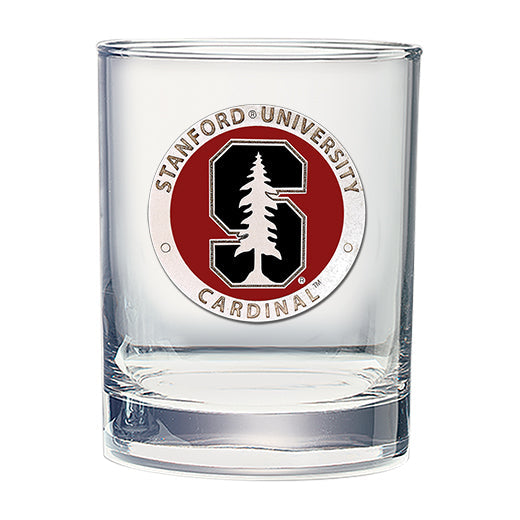 Stanford University Double Old Fashioned Glass