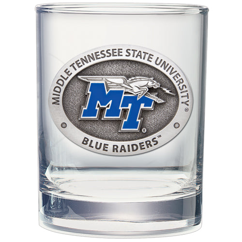 Middle Tennessee State University Double Old Fashioned Glass