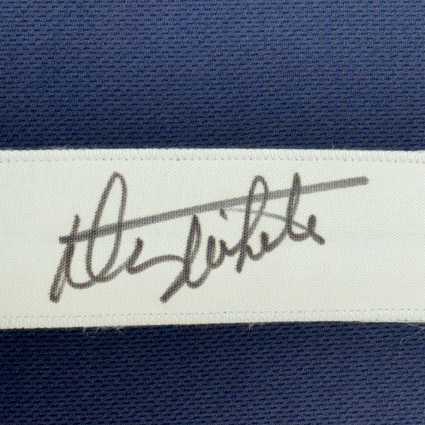 Framed Autographed/Signed Danny White 35x39 Dallas Thanksgiving Day Football Jersey JSA COA