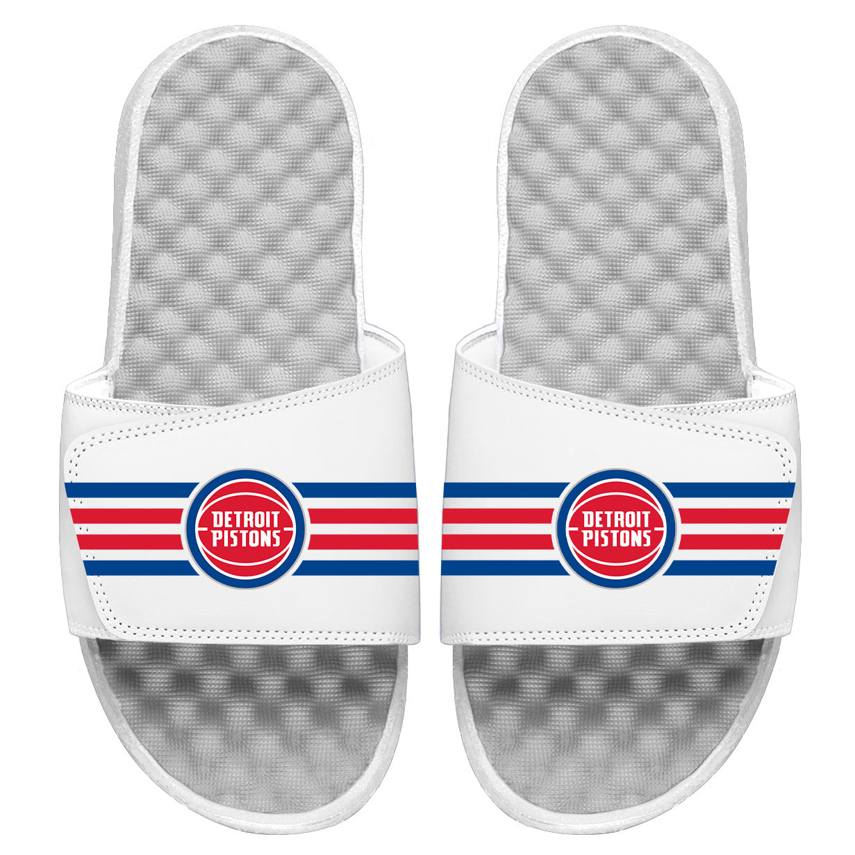 Detroit Pistons Stripes Slides