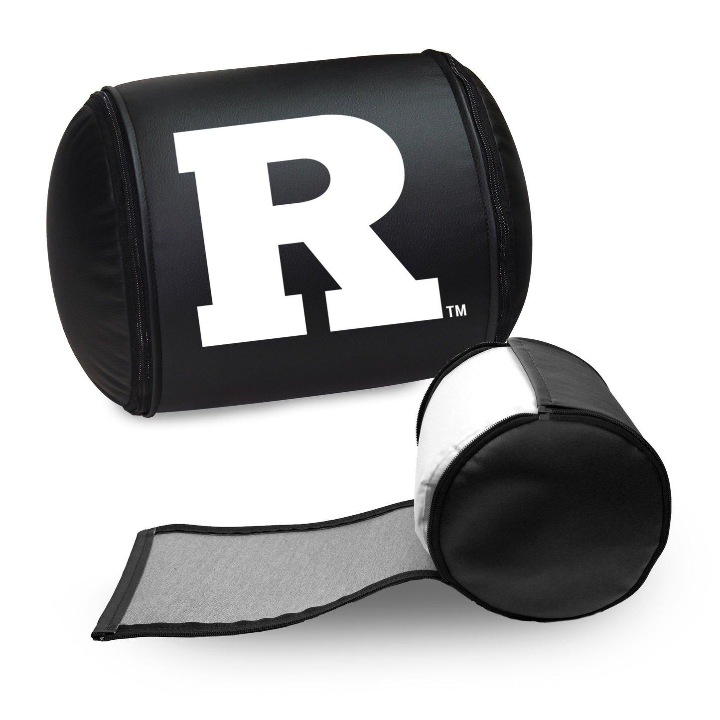 Rutgers Scarlet Knights White Logo Panel