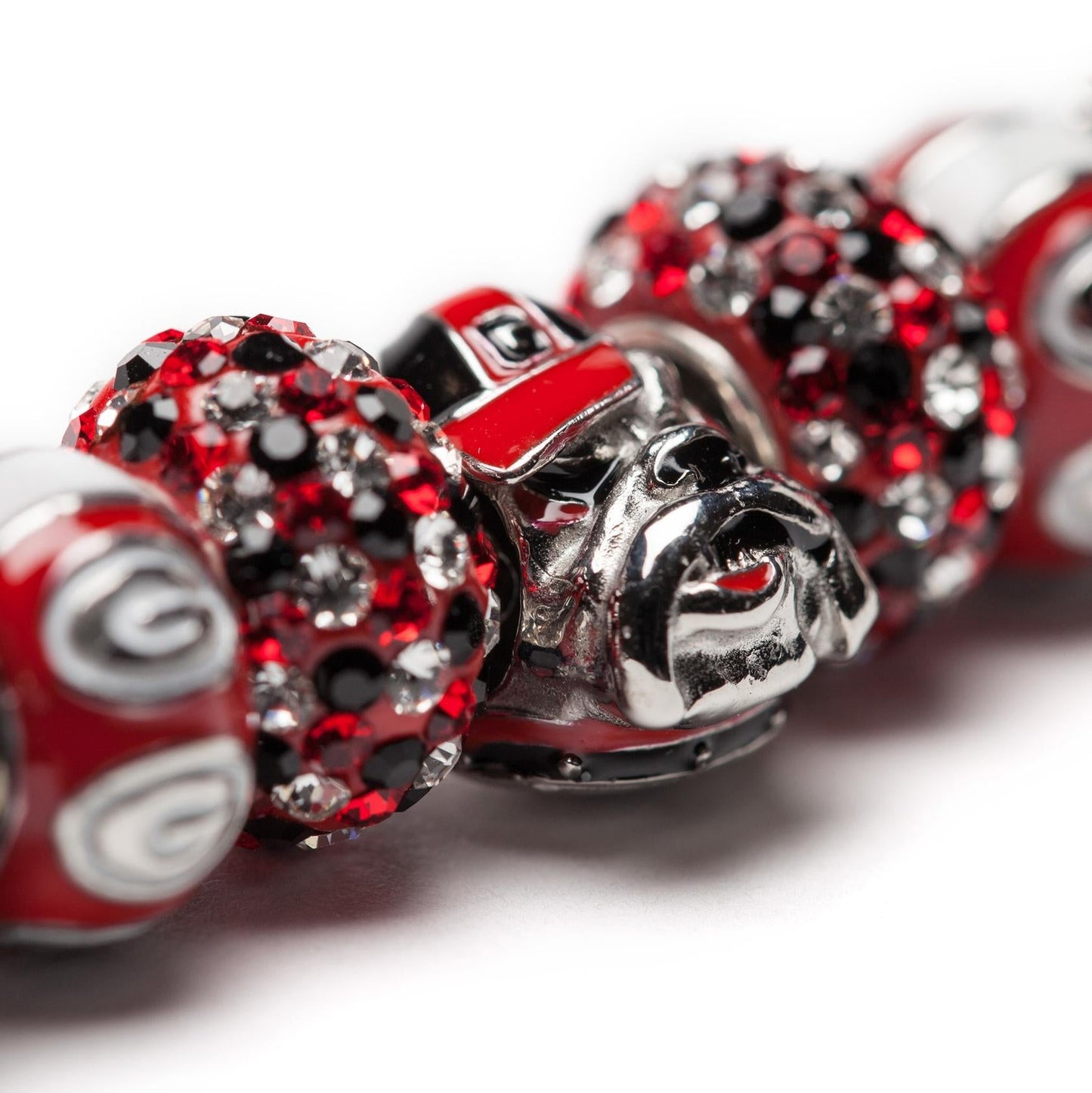 Georgia Bead Charm - Bulldog Mascot