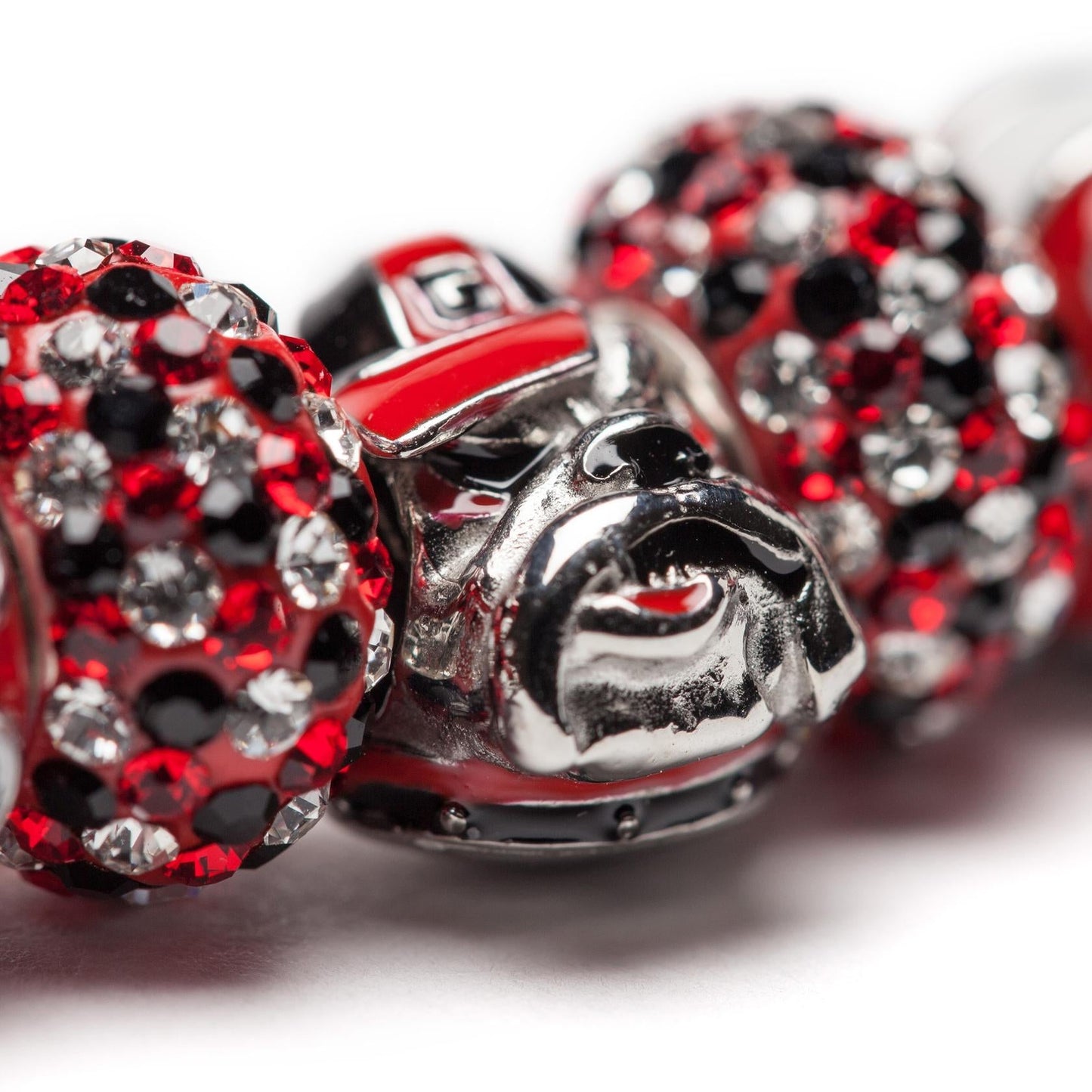 Georgia Bead Charm - Bulldog Mascot
