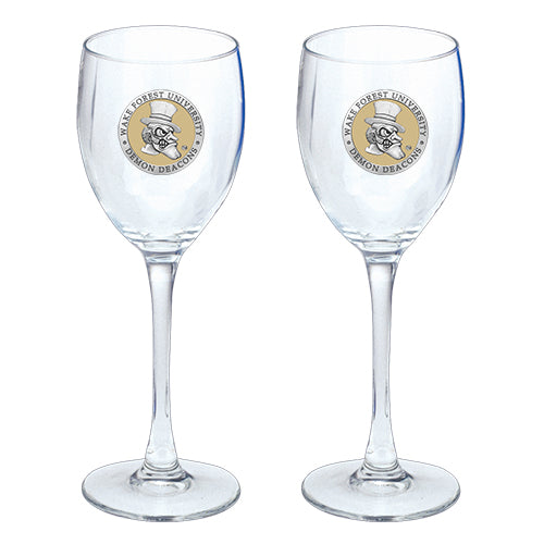 Wake Forest University Goblets (Set of 2)