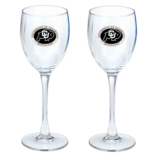 University of Colorado Goblets (Set of 2)