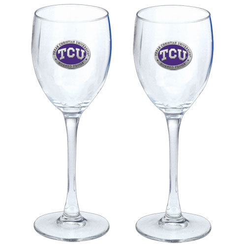 Texas Christian University Goblets (SET OF 2)